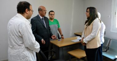 نائب محافظ البحيرة تتفقد مستشفى الكبد بدمنهور
