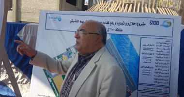 وزير الإسكان يتفقد مشروع إحلال وتجديد محطة المياه القديمة بأسيوط