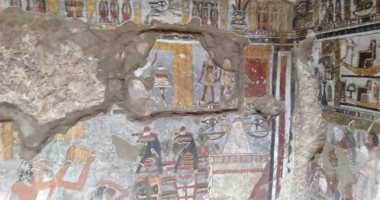 ترميم مقبرتى الكاهن الرابع لآمون وكاتب المائدة بـ16 مليون جنيه