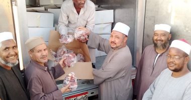 "أوقاف أسوان" تتسلم 2 طن لحوم ضمن مشروع صكوك الأضاحى