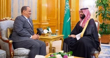 ولى العهد السعودى يبحث مع وزير الشئون الخارجية الموريتانى العلاقات الثنائية
