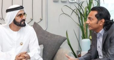 محمد بن راشد يلتقى صاحب ثالث صفقة مليارية فى قطاع التكنولوجيا بدبى