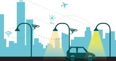 الصين: أعمدة إنارة ذكية ترصد مخالفات المرور وتحلل جودة الهواء
