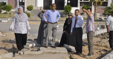 صور.. رئيس جامعة قناة السويس يتفقد التجهيزات الخاصة ببدء العام الدراسى الجديد