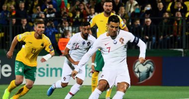 ملخص وأهداف مباراة ليتوانيا ضد البرتغال.. سوبر هاتريك رونالدو