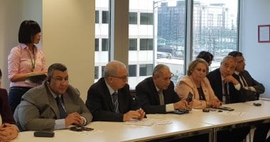 صور.. وفد "خطة البرلمان" بأمريكا يلتقى كبير أخصائيين الحوكمة بالبنك الدولى