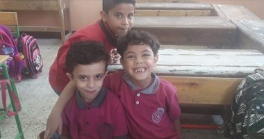 فى أول يوم مدرسة.. ميرفت تشارك بصورة لحفيدها نضال فى أول يوم دراسى