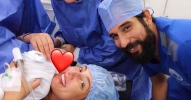 حنان مطاوع .. هكذا احتفل نجوم الفن بمولودتها الأولى