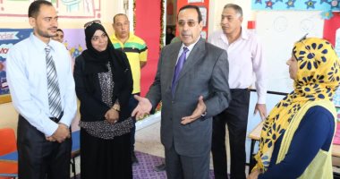 صور .. المحافظون ووكلاء التعليم يتفقدون انتظام الدراسة بالمدارس فى اليوم الأول 