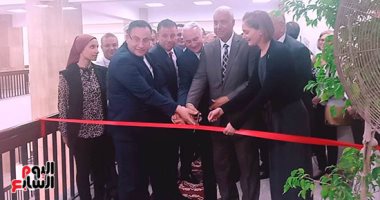 صور.. رئيس جامعة الإسكندرية يفتتح مركز علوم المياه بتكلفة 30 مليون دولار