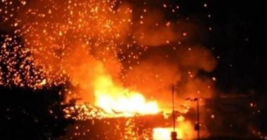 انفجار مدوى فى مستودع للجيش التركى بقبرص الشمالية