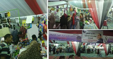 صور.. "اليوم السابع" داخل معرض "كلنا واحد" لتوفير مستلزمات المدارس بأسعار مخفضة فى بنى سويف.. حقيبة محمد صلاح بـ20 جنيها.. وتخفيض 10% على الكتب الخارجية واللوحات التعليمية.. وأولياء الأمور يشيدون بالمعروضات