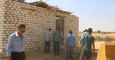 حملة مكبرة لإزالة التعديات على أراضى الدولة بالفيوم