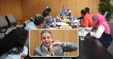 طارق سعدة نقيب الإعلاميين فى ندوة «اليوم السابع»: نقابة الإعلاميين دورها الحفاظ على حرية الإعلام وضوابط المهنة.. قراراتى أقوى من المجالس المنتخبة وغير قابلة للطعن.. مش جاى أنافس رئيس «الأعلى للإعلام»