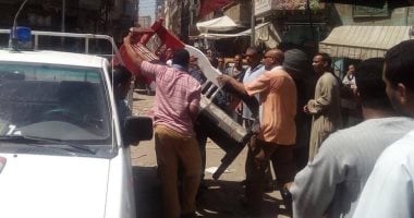 تحرير 635 محضر إشغالات بسوهاج.. ومصادرة 252 كيلو لحوم فى المنيا