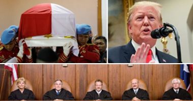 باختصار..أهم الأخبار العالمية والعربية حتى منتصف النهار.. ترامب يكشف أسباب إقالة بولتون.. وفاة  الرئيس الإندونيسى الأسبق يوسف حبيبى.. وانطلاق "العروض العسكرية" النسائية بالسعودية مع قرب الاحتفالات باليوم الوطنى