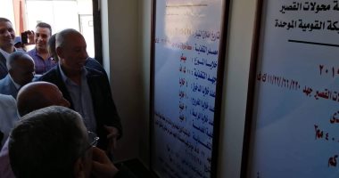 صور.. إطلاق التيار الكهربى بمحطة محولات القصير لربطها بالشبكة الموحدة  