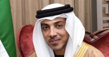 منصور بن زايديزور مصابى القوات المسلحة الإماراتية