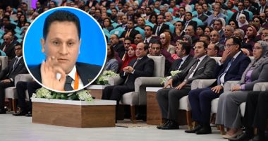 الفيديوهات المفبركة.. وسيلة أهل الشر لنشر الشائعات والأكاذيب عن الدولة المصرية.. المخرج تامر الخشاب يكشف بمؤتمر الشباب كيفية تزويرها ونشرها عبر السوشيال ميديا لتشويه الإنجازات والإساءة للمؤسسات.. فيديو وصور