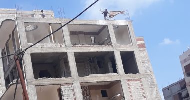 إزالة أبنية مخالفة ورفع 400 طن قمامة فى محافظتى الإسكندرية والقليوبية