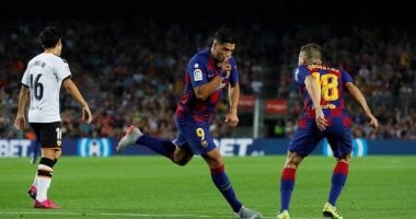 برشلونة يسحق فالنسيا بخماسية فى الدوري الإسباني.. فيديو 