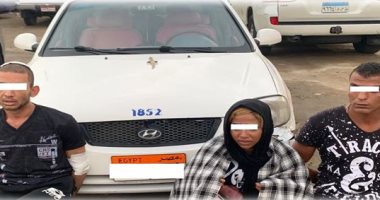 سقوط المتهمين بسرقة "تاكسى" بالإكراه فى السويس