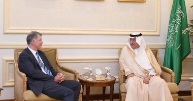 وزير الخارجية السعودى يستقبل المدير العام للشئون السياسية بالخارجية البريطانية
