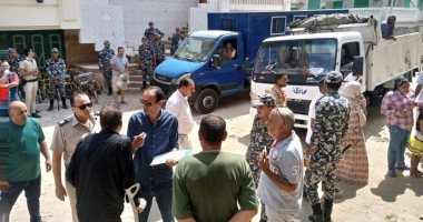 حملة لغلق وتشميع الجراجات المخالفة برأس البر