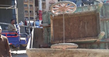 تحرير 92 محضر إشغالات وضبط 374 مضبوطات متنوعة بسوهاج