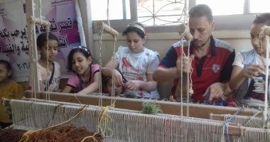 ورش أشغال يدوية للأطفال بقصر ثقافة فوه