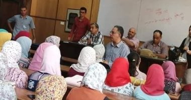 الطب البيطرى ينظم دورة تدريبية للطلاب الجدد بجامعة المنوفية