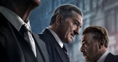 آل باتشينو وروبرت دى نيرو وجها لوجه فى البوستر الرسمى لفيلم The Irishman