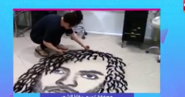 شيريهان أبو الحسن لمصففة تستخدم بقايا شعر الزبائن فى الرسم: فنانة محترفة