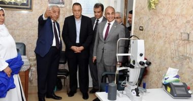 إجراء 1652 عملية إزالة مياه بيضا وتصحيح إبصار بالشرقية