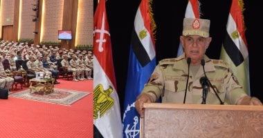 رئيس الأركان يشهد المرحلة الرئيسية لأحد المشاريع بالجيش الثانى الميدانى 