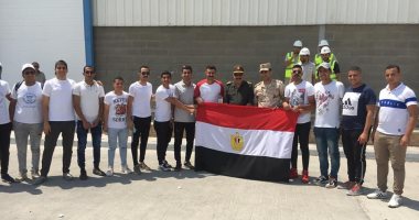 أعضاء هيئة التدريس وطلاب جامعة قناة السويس يزورون مدينة الجلالة 