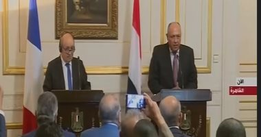 سامح شكرى: علاقات مصر وفرنسا "تاريخية".. وهناك توافق كبير بين الدولتين