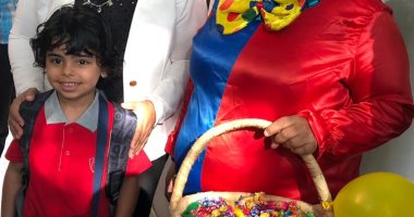 أول يوم مدرسة.. قارئة تشارك بصورة ابنها "مالك" بالزى المدرسى الجديد