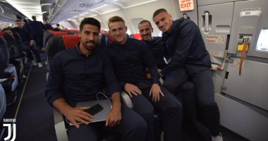 يوفنتوس يطير لمواجهة أتلتيكو مدريد فى دورى أبطال أوروبا.. فيديو وصور