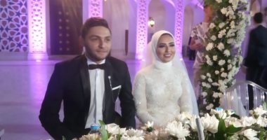 الخطيب وأبو زيد وغريب وكنفانى وشتلتوت فى عقد قران كريم نيدفيد.. فيديو وصور