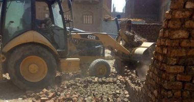 صور.. حملات إزالة تعديات بالبناء على الأراضى الزراعية بسوهاج والمنوفية