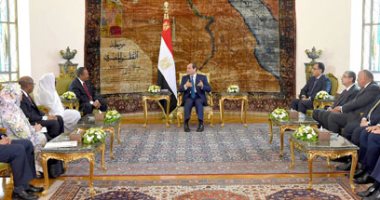 السيسى يؤكد على دعم مصر لأمن واستقرار السودان