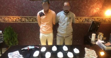 ضبط عاطلين بحوزتهما 1.5 كيلو جرام حشيش فى المحلة