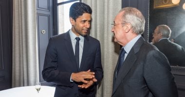 غداء يجمع بين رئيس ريال مدريد وباريس سان جيرمان قبل قمة الليلة