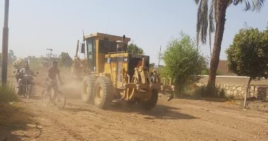 رئيس مدينة البياضية بالأقصر: رصف الطرق بالمدينة وتسوية طريق "الفزازعة"