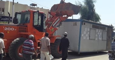 مدينة البياضية تبدأ العمل لافتتاح محور مرورى جديد وتنقل منفذ "أمان"