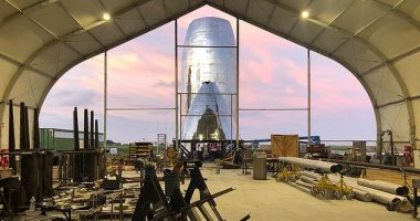 صور.. نموذج مركبة المريخ Starship قبل إطلاقها 12 ميلا فى المدار