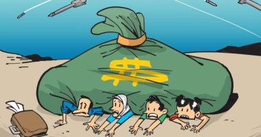 كاريكاتير الصحف الإماراتية.. تجارة الحروب حمل ثقيل على الأجيال المختلفة