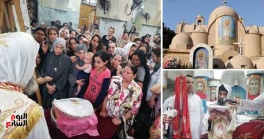 آلاف الأقباط يطلبون البركة من القديس برسوم العريان.. ابن الصوم الذى أبعد بصلواته شرور الحيات والأفاعى اجتمع الناس حول ديره بحلوان.. الانبا بيسنتي يترأس الصلوات والمستشفى تفتح أبوابها لكل المصريين 