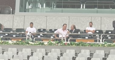 صورة .. إدارة الأهلي والزمالك حبايب قبل السوبر